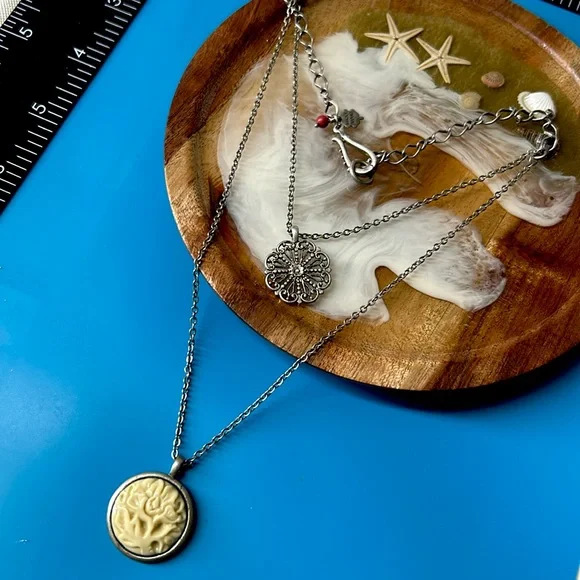 Lucky Brand Jewelry Vtg Lucky Brand Double Strand Necklace